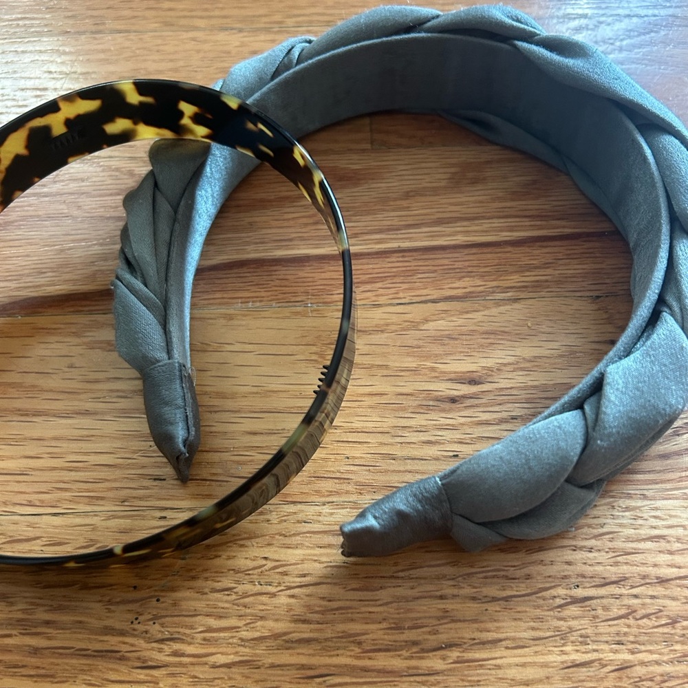 Headbands - Bundle - J. Crew Tortoiseshell & Anthropologie Braided